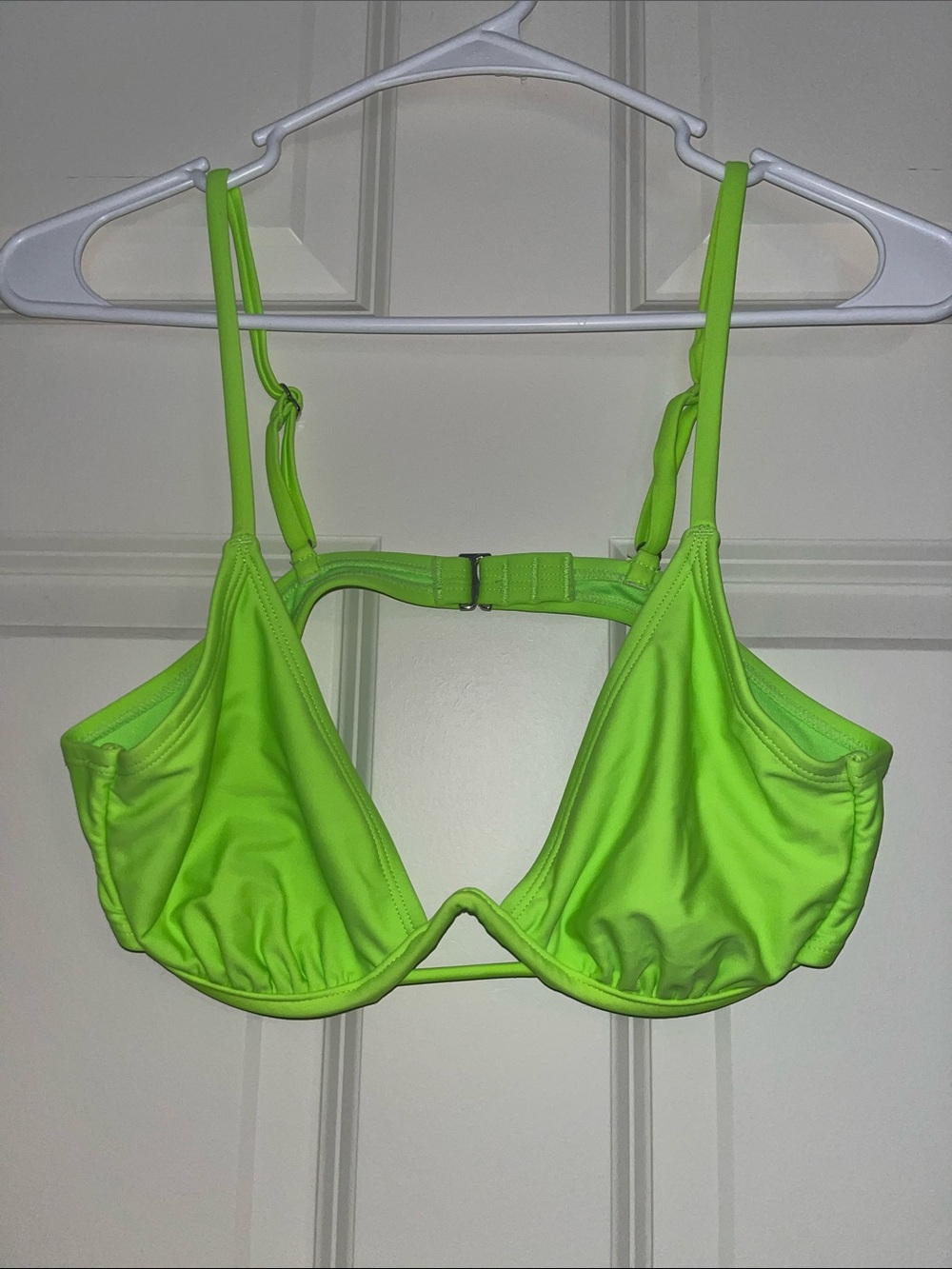 Xhilaration Neon Lime Underwire Bikini Top